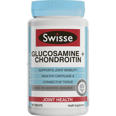 Buy Swisse Ultiboost Glucosamine + Chondroitin Supplement Online in Singapore