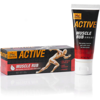 Buy Tiger Balm Active Muscle Rub 60g Online in Singapore | iShopChangi
