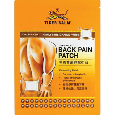 Buy Tiger Balm Back Pain Patch 2s Online in Singapore | iShopChangi